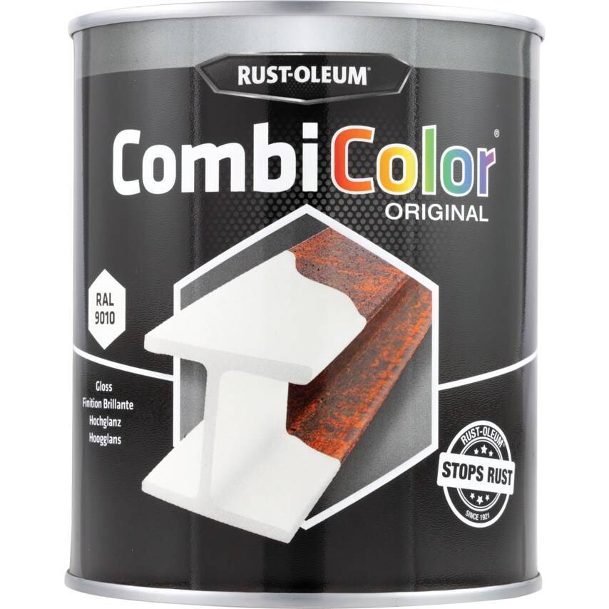 ΑΝΤΙΣΚΟΥΡΙΑΚΟ ΧΡΩΜΑ ΜΕΤΑΛΛΩΝ RUSTOLEUM COMBICOLOR SATIN WHITE 2.5L
